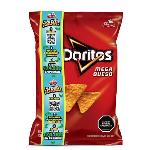 DORITO MEGA QUESO 150Gr